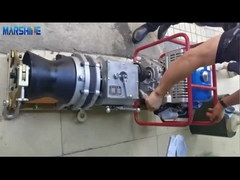 Portable Diesel Power Winch Capstan untuk menarik kabel bawah tanah dan peregangan