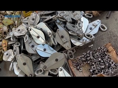 1 Tahun Layanan purna jual Dua cara Dual Sheave Hoisting Tackle untuk platform angkat