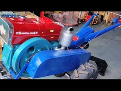 Empat Gear Double Drum Walking Tractor Winch Desain dengan Diesel Engine Hoist