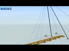 Steel Inner-Suspended Gin Pole Untuk Konstruksi Menara Dan Desain