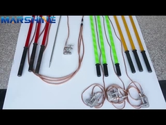 10KV High Voltage Earthing Safety Kits untuk Substation Work Ground Earth Wire Set