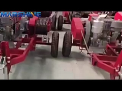 5 Ton Dual Bull Wheel Diesel Winch untuk tarik garis dan ketegangan