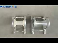 Aluminium Steel Pipe Support Kabel Ground Roller Kabel Daya Listrik Roller Pulley